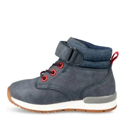 Bottines Montante MARINE Garçon Motif Uni Scratch