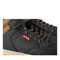 Bottines Montante MARINE Garçon Motif Uni Scratch