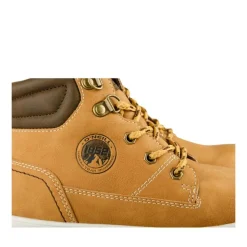 Bottines Montante MARRON Garçon Motif Uni Scratch