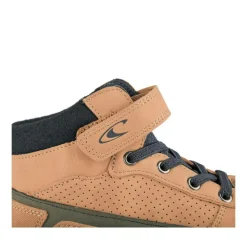Bottines Montante MARRON Garçon Motif Uni A Enfiler