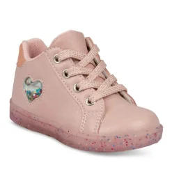 Bottines Montante ROSE Fille Lacets