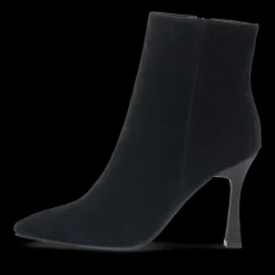 Bottines NOIR Femme CUIR Motif Uni Fermeture éclair