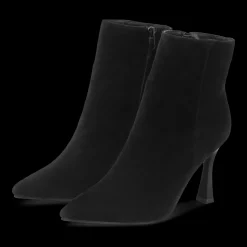 Bottines NOIR Femme CUIR Motif Uni Fermeture éclair