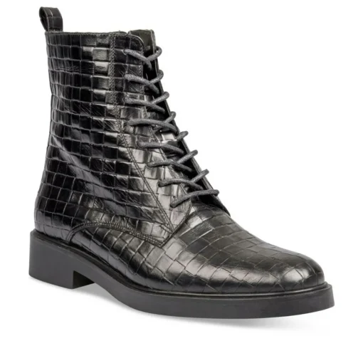Bottines NOIR Femme CUIR Fermeture éclair