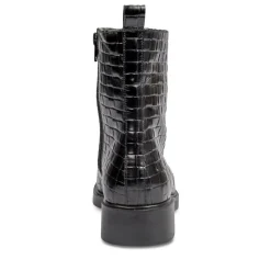Bottines NOIR Femme CUIR Fermeture éclair