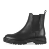 Bottines NOIR Femme Motif Uni A Enfiler