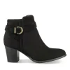 Bottines NOIR Femme Motif Uni Fermeture éclair