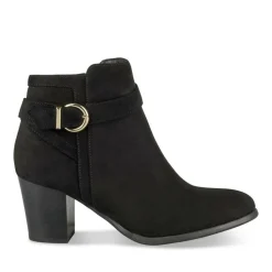 Bottines NOIR Femme Motif Uni Fermeture éclair