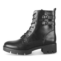 Bottines NOIR Femme Motif Uni Fermeture éclair