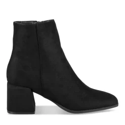 Bottines NOIR Femme Motif Uni Fermeture éclair