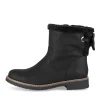 Bottines NOIR Femme Motif Uni Fermeture éclair