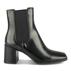 Bottines NOIR Femme Motif Iridescent Elastique