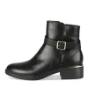 Bottines NOIR Femme Motif Uni Fermeture éclair