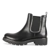 Bottines NOIR Femme Motif Paillettes A Enfiler