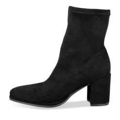 Bottines NOIR Femme Motif Uni A Enfiler