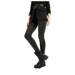 Bottines NOIR Femme Motif Uni A Enfiler