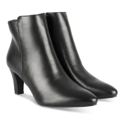 Bottines NOIR Femme Motif Uni Fermeture éclair