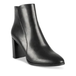 Bottines NOIR Femme Motif Uni A Enfiler