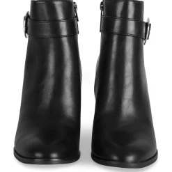 Bottines NOIR Femme Motif Uni Fermeture éclair