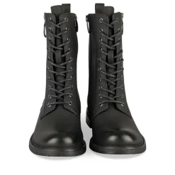 Bottines NOIR Femme Motif Uni Fermeture éclair