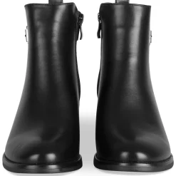 Bottines NOIR Femme Motif Uni Fermeture éclair