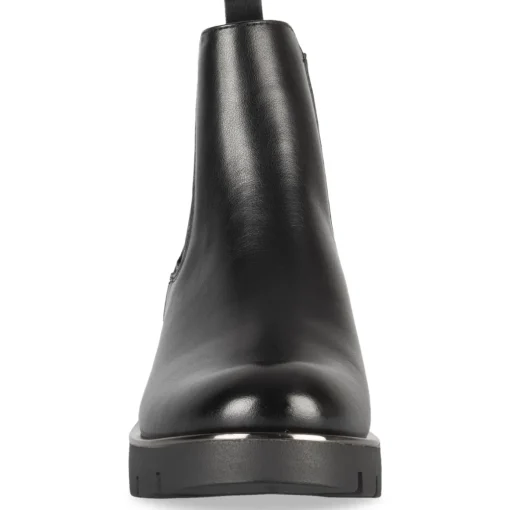 Bottines NOIR Femme Motif Paillettes A Enfiler