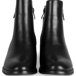 Bottines NOIR Femme Motif Animal Lacets