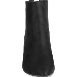 Bottines NOIR Femme Motif Uni Fermeture éclair
