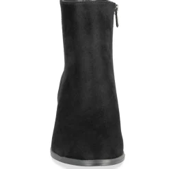Bottines NOIR Femme Motif Uni Fermeture éclair