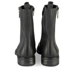 Bottines NOIR Femme Motif Uni Fermeture éclair