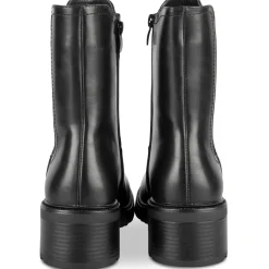 Bottines NOIR Femme Motif Uni Fermeture éclair