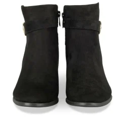 Bottines NOIR Femme Motif Uni Fermeture éclair