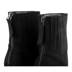 Bottines NOIR Femme Motif Uni Fermeture éclair
