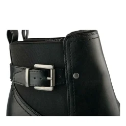 Bottines NOIR Femme Motif Uni Fermeture éclair