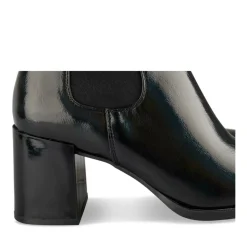 Bottines NOIR Femme Motif Iridescent Elastique