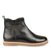 Bottines NOIR Fille CUIR Fermeture éclair