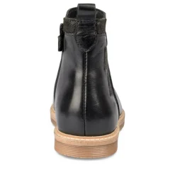 Bottines NOIR Fille CUIR Fermeture éclair