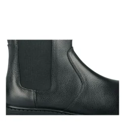 Bottines NOIR Fille CUIR Motif Uni Fermeture éclair