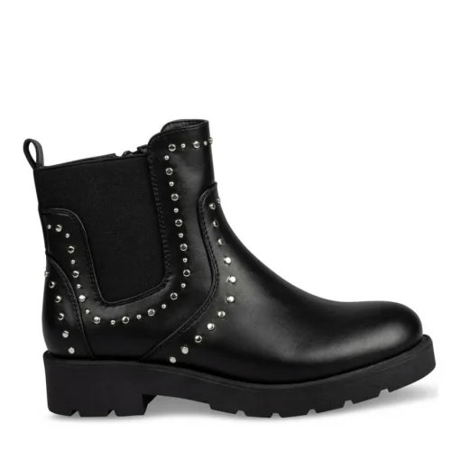 Bottines NOIR Fille Fermeture éclair