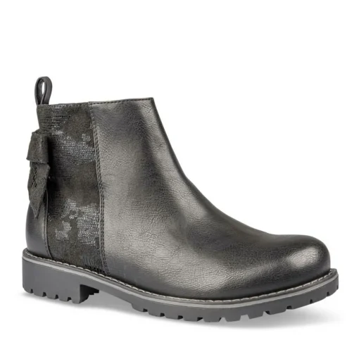 Bottines NOIR Fille Fermeture éclair