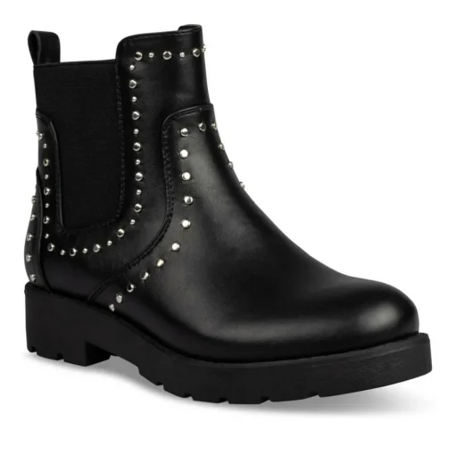 Bottines NOIR Fille Fermeture éclair