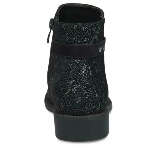 Bottines NOIR Fille Fermeture éclair
