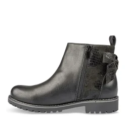 Bottines NOIR Fille Fermeture éclair