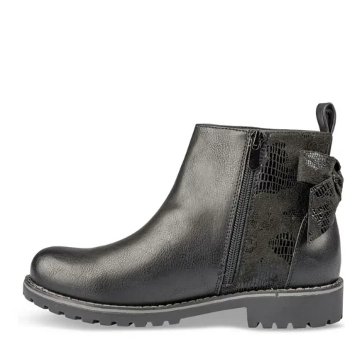 Bottines NOIR Fille Fermeture éclair