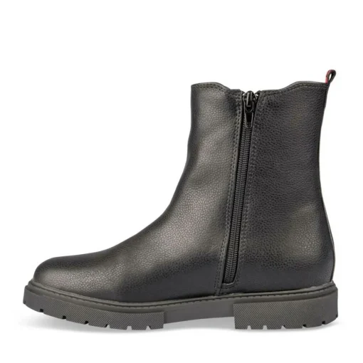 Bottines NOIR Fille Fermeture éclair