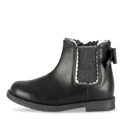 Bottines NOIR Fille Motif Uni Fermeture éclair