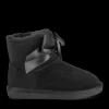 Bottines NOIR Fille Motif Uni A Enfiler