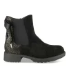 Bottines NOIR Fille Motif Iridescent Fermeture éclair