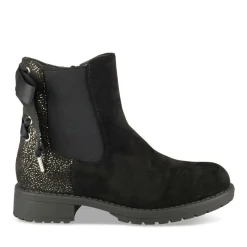 Bottines NOIR Fille Motif Iridescent Fermeture éclair