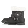Bottines NOIR Fille Motif Paillettes Fermeture éclair
